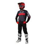 Maillot Troy Lee Designs SE Pro Grid Camuflaje Negro/Gris: Rendimiento MX Ligero y Flexible