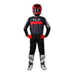 Maillot Troy Lee Designs SE Pro Grid Camuflaje Negro/Gris: Rendimiento MX Ligero y Flexible