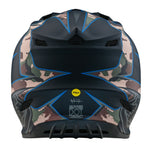 Casco Troy Lee Designs SE4 Polyacrylite Matrix Camo Negro MIPS: Protección Avanzada, Ligero, Ventilación Óptima