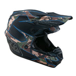Casco Troy Lee Designs SE4 Polyacrylite Matrix Camo Negro MIPS: Protección Avanzada, Ligero, Ventilación Óptima