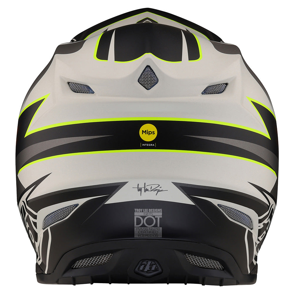 Casco Compuesto Troy Lee Designs SE5 Saber Fog: Protección MIPS Avanzada Off-Road