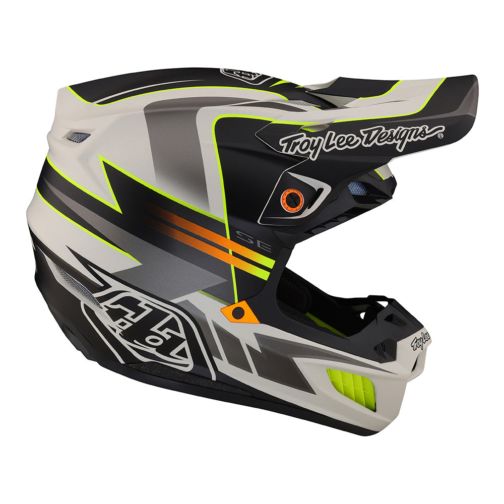 Casco Compuesto Troy Lee Designs SE5 Saber Fog: Protección MIPS Avanzada Off-Road
