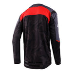 Maillot Troy Lee Designs SE Pro Grid Camuflaje Negro/Gris: Rendimiento MX Ligero y Flexible