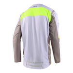 Maillot Troy Lee Designs SE Pro Grid Fog Flo Amarillo: Rendimiento, Ajuste y Comodidad