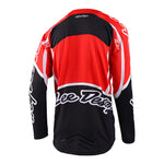 Maillot Troy Lee Designs SE Pro Radian Rojo/Blanco: Rendimiento, Ligero, Transpirable