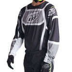 Maillot Motocross Troy Lee Designs GP Pro Air Bandas Gris Fantasma Transpirable