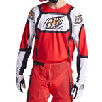 Maillot Troy Lee Designs GP Pro Air Motocross Ventilado Rojo/Blanco Clima Cálido