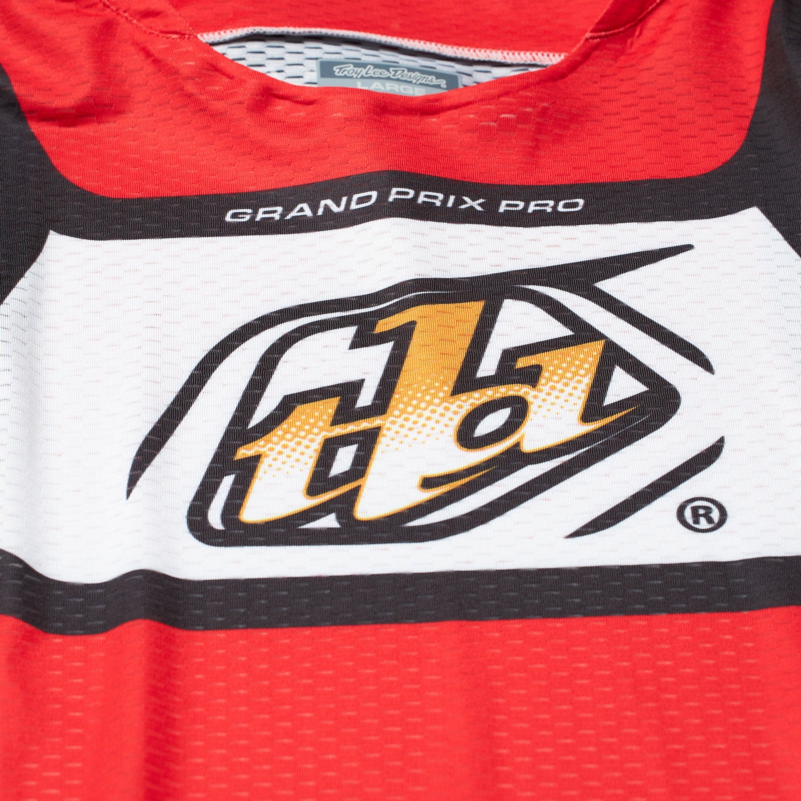 Maillot Troy Lee Designs GP Pro Air Motocross Ventilado Rojo/Blanco Clima Cálido