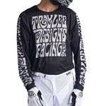 Maillot Troy Lee Designs GP Pro Air Transpirable Manic Monday Negro Rendimiento