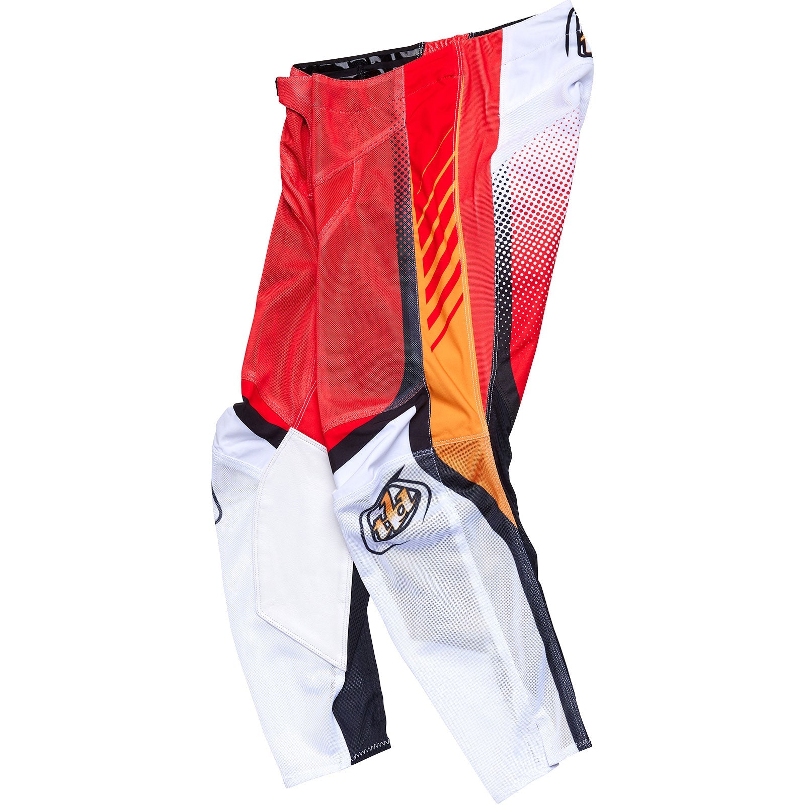 Pantalones Motocross Troy Lee Designs GP Pro Air Bandas Rojo Blanco Rendimiento Superior
