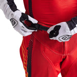 Pantalones Motocross Troy Lee Designs GP Pro Air Bandas Rojo Blanco Rendimiento Superior