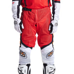 Pantalones Motocross Troy Lee Designs GP Pro Air Bandas Rojo Blanco Rendimiento Superior