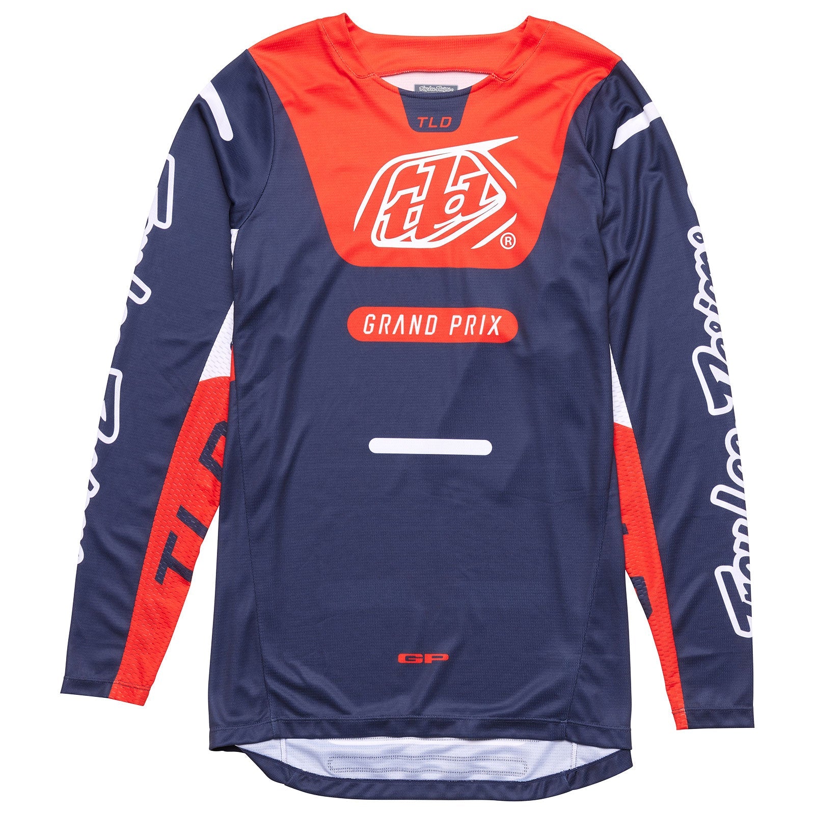Maillot Motocross Troy Lee Designs GP Pro Blends Azul Naranja Rendimiento Optimizado