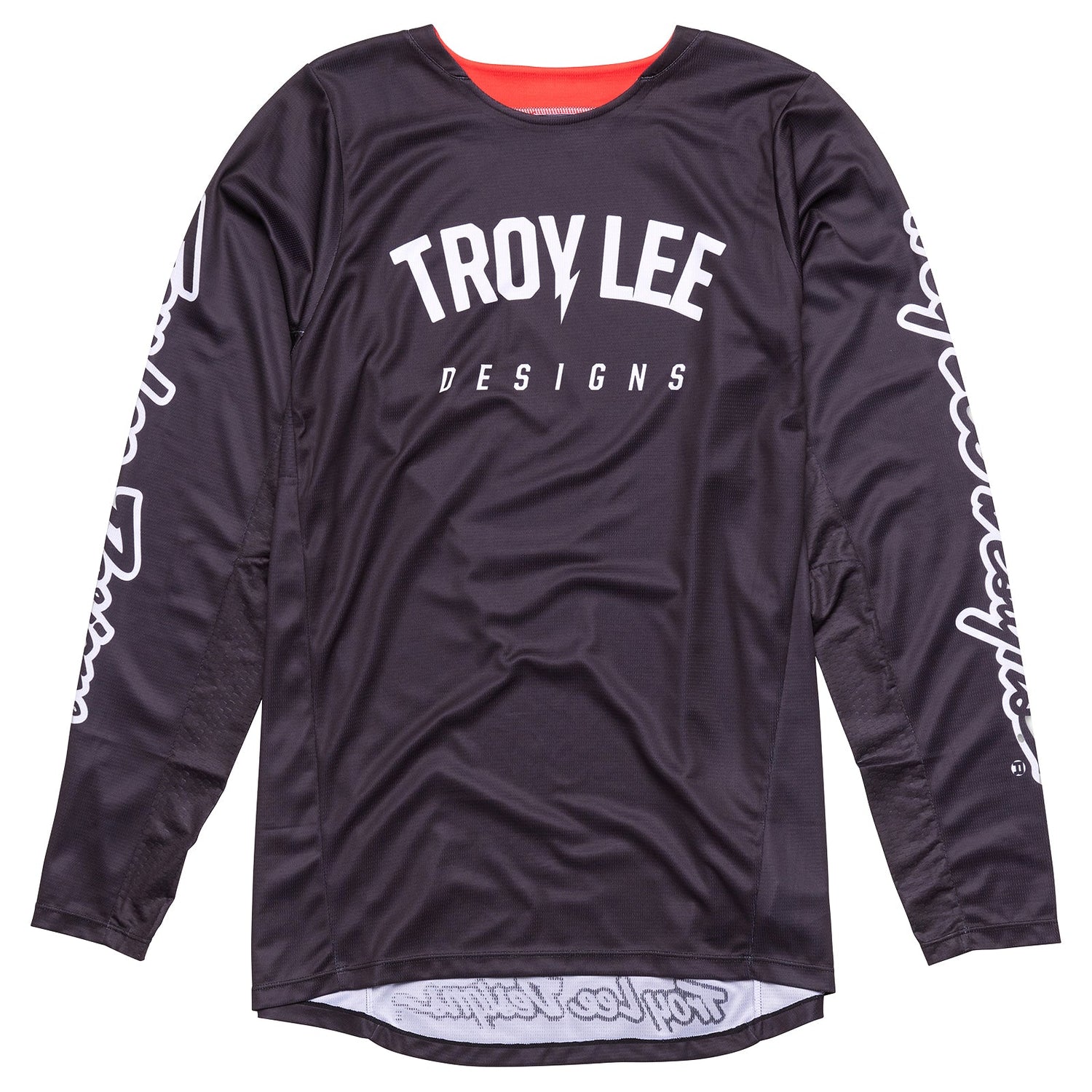 Maillot Juvenil Troy Lee Designs GP Pro Boltz Negro: Rendimiento, Ventilación y Durabilidad