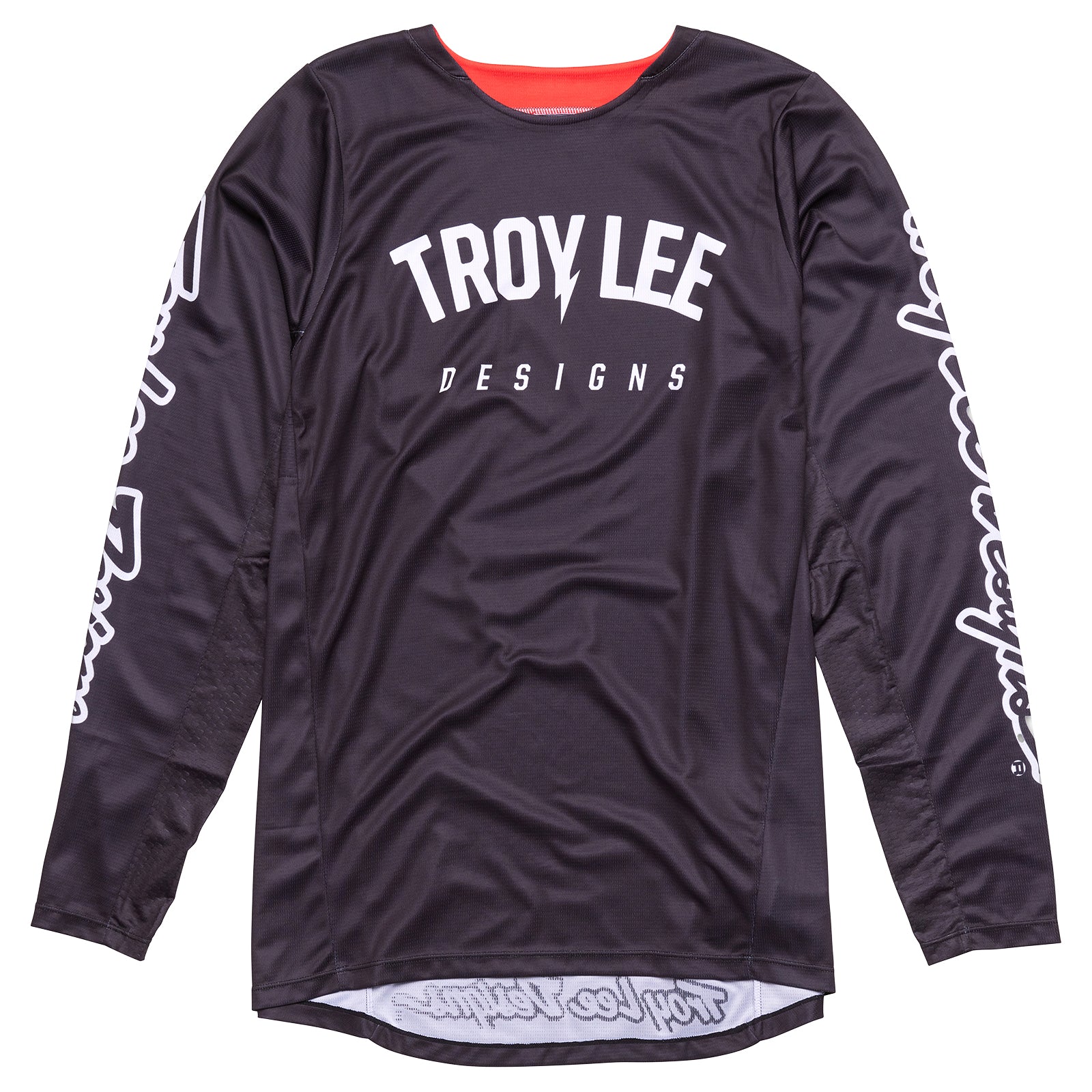 Maillot Juvenil Troy Lee Designs GP Pro Boltz Negro: Rendimiento, Ventilación y Durabilidad