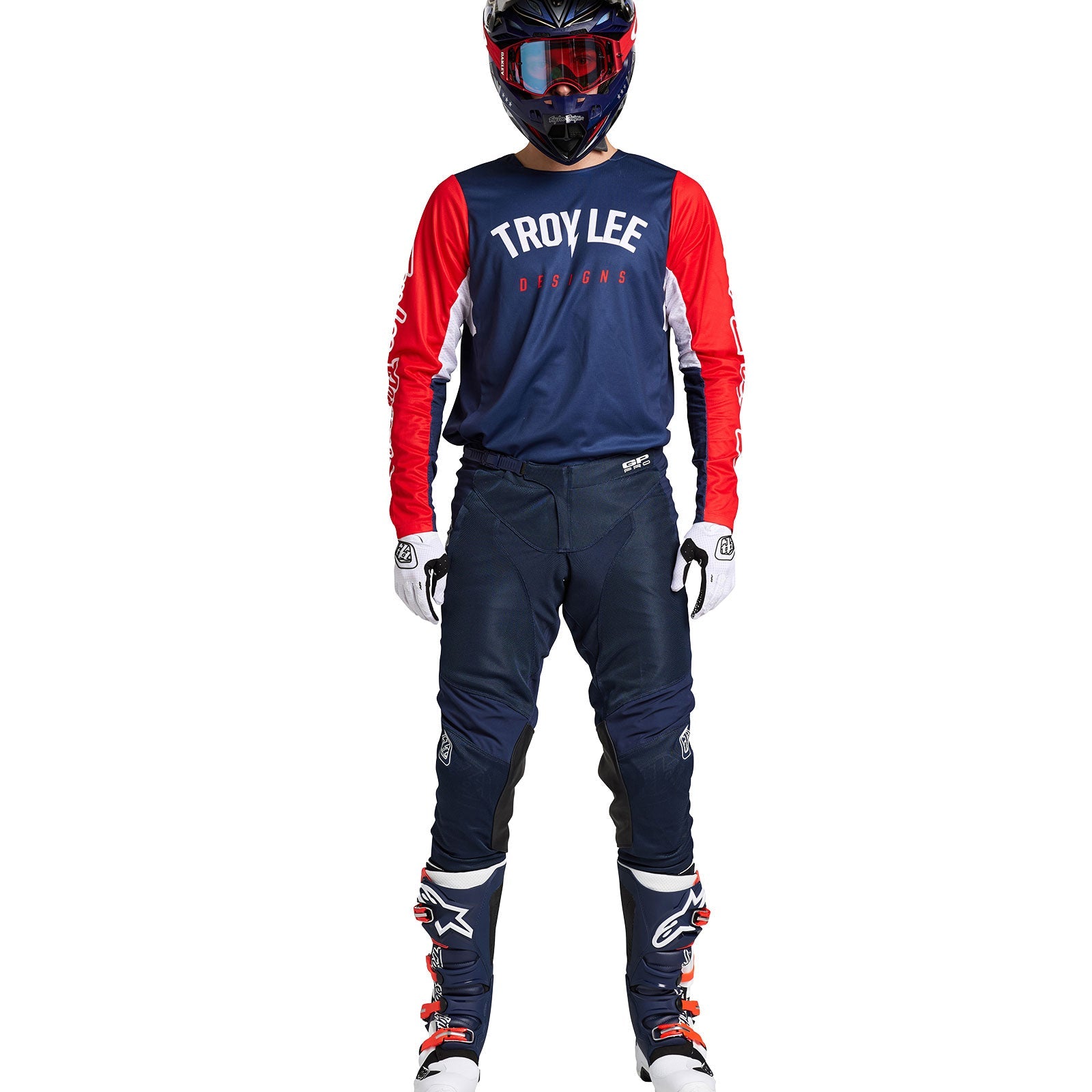 Maillot Troy Lee Designs GP Pro Boltz: Rendimiento Superior, Ventilado, Duradero para Motocross/Enduro