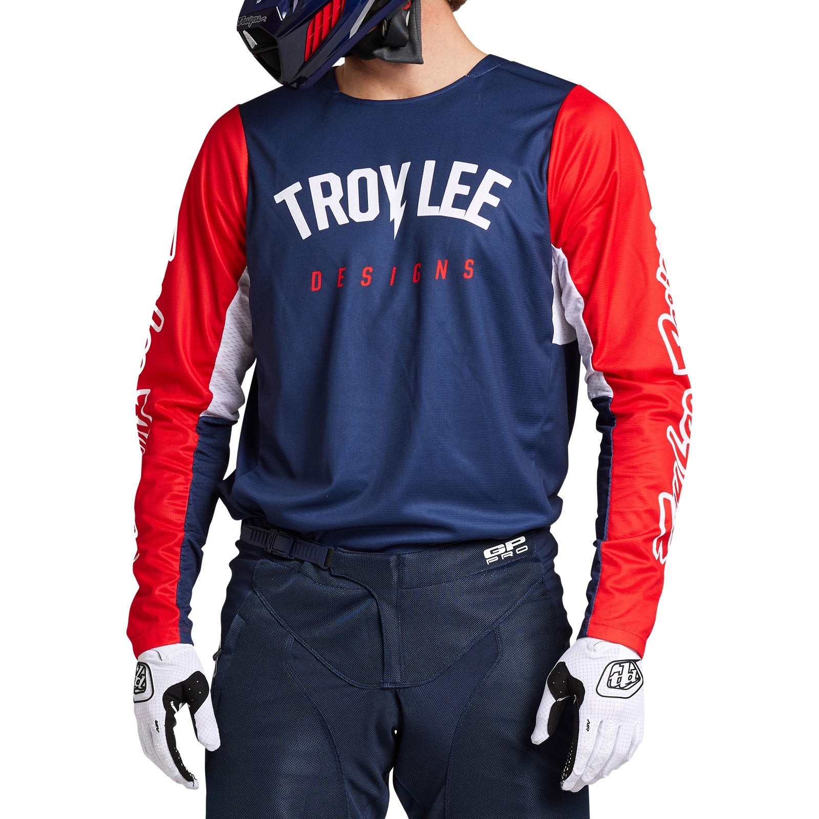 Maillot Troy Lee Designs GP Pro Boltz: Rendimiento Superior, Ventilado, Duradero para Motocross/Enduro