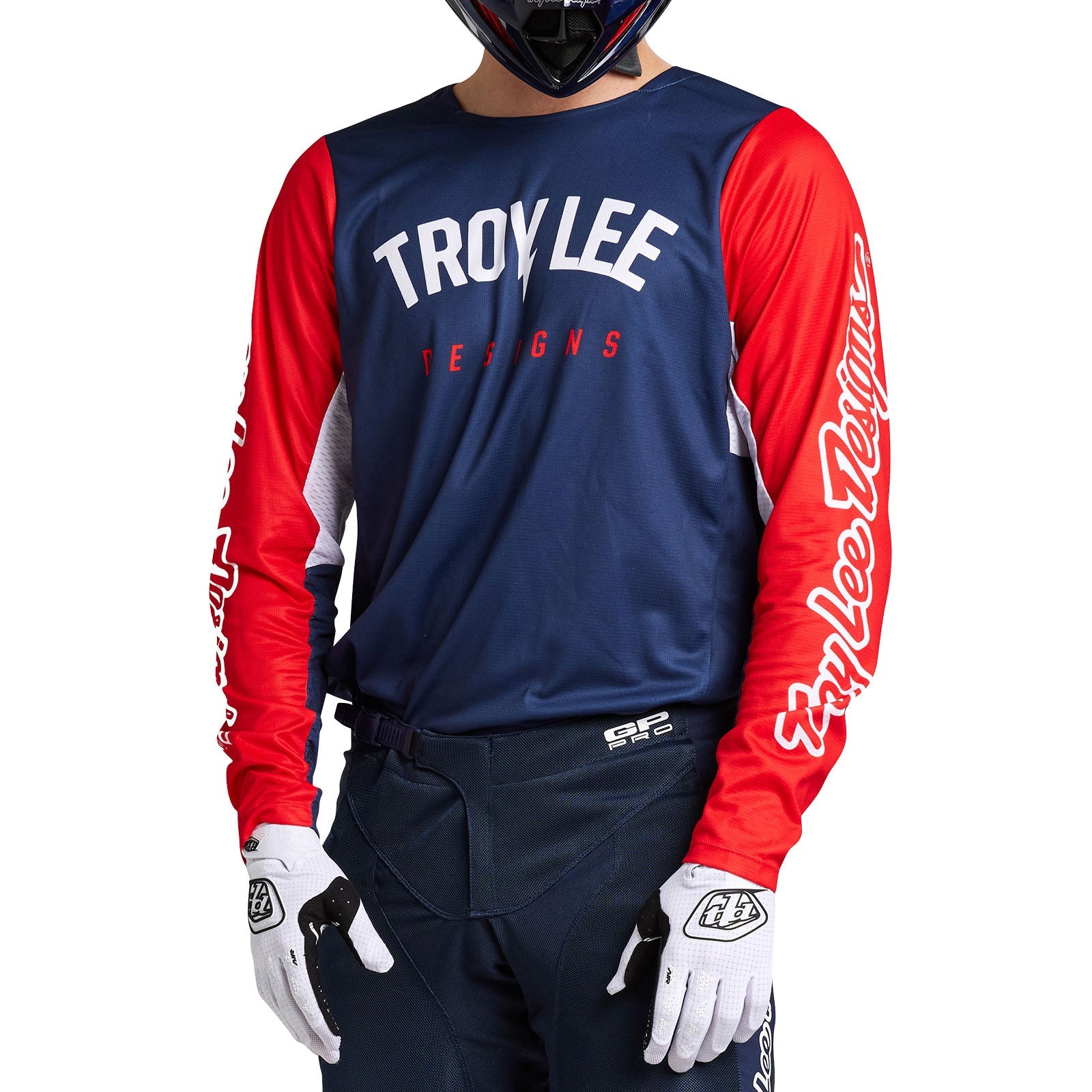 Maillot Troy Lee Designs GP Pro Boltz: Rendimiento Superior, Ventilado, Duradero para Motocross/Enduro