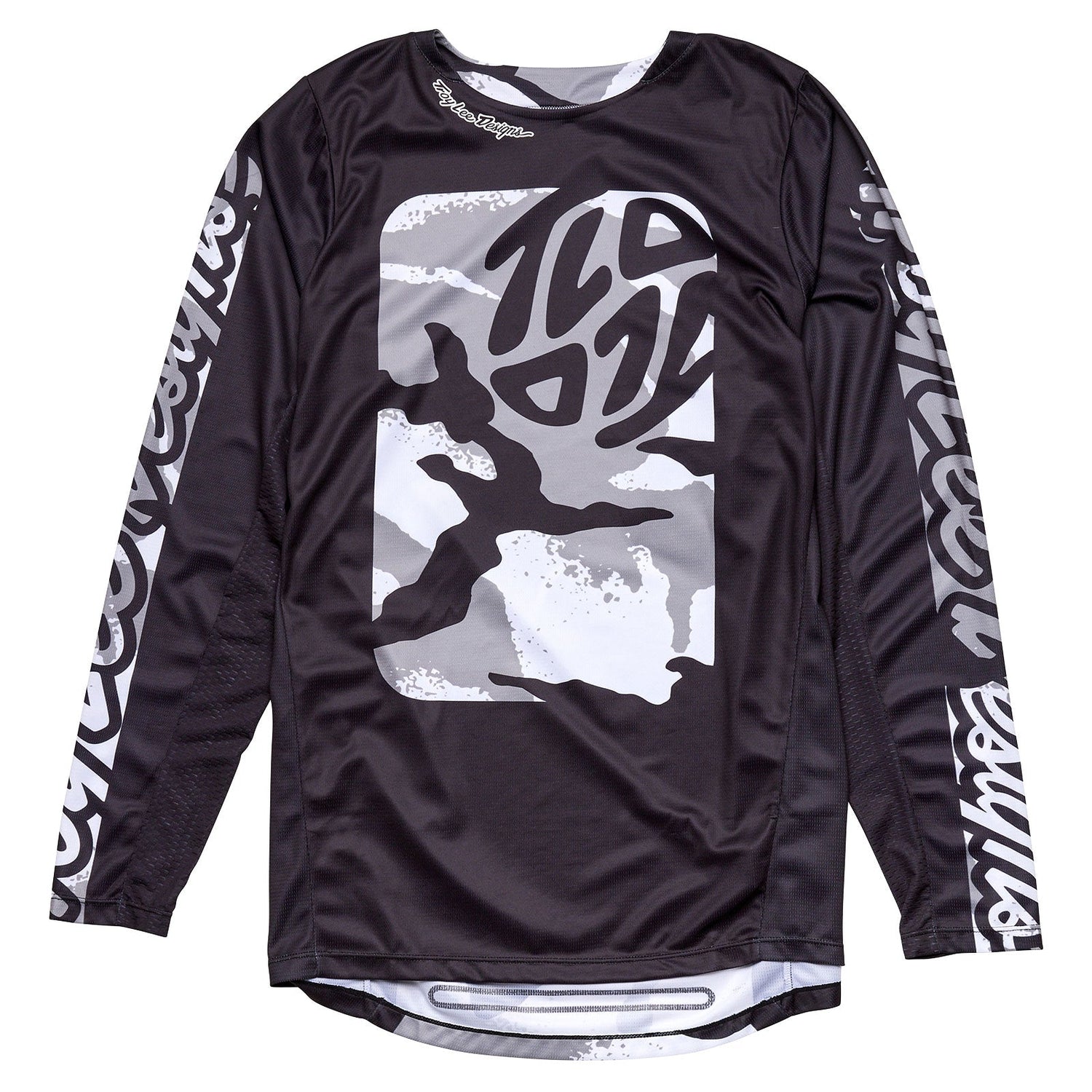 Maillot Troy Lee Designs GP Pro Boxed In Negro/Blanco: Rendimiento, Ventilación, Durabilidad