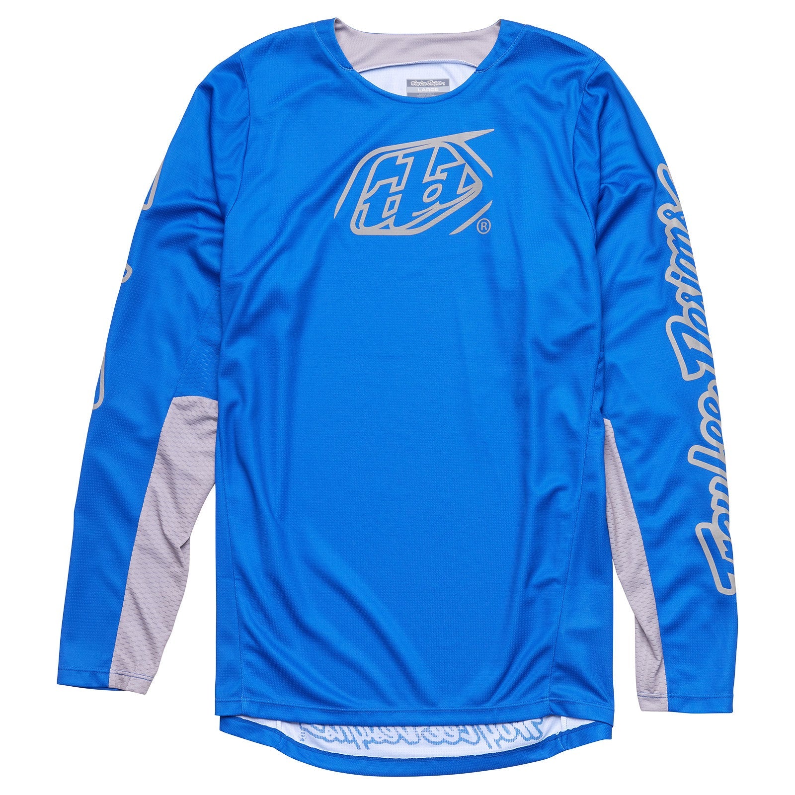 Maillot Troy Lee Designs GP Pro Icon Azul/Plata Motocross Enduro Rendimiento Superior