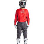 Troy Lee Designs GP Pro Icon Camiseta Motocross Enduro Roja/Gris Ventilada y Reforzada