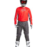 Troy Lee Designs GP Pro Icon Camiseta Motocross Enduro Roja/Gris Ventilada y Reforzada