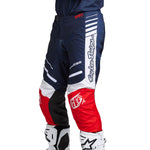 Pantalones Moto Troy Lee Designs GP Pro Blends Ventilados Reforzados Azul Naranja