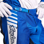 Pantalones Motocross GP Pro Mezcla Blanco/Azul: Rendimiento Superior, Protección y Ventilación