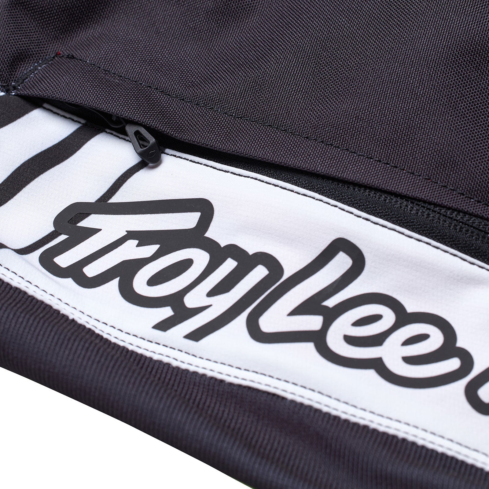 Pantalones Motocross Troy Lee Designs GP Pro Blends, Blancos/Rojos Brillantes