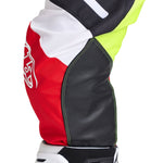 Pantalones Motocross Troy Lee Designs GP Pro Blends, Blancos/Rojos Brillantes
