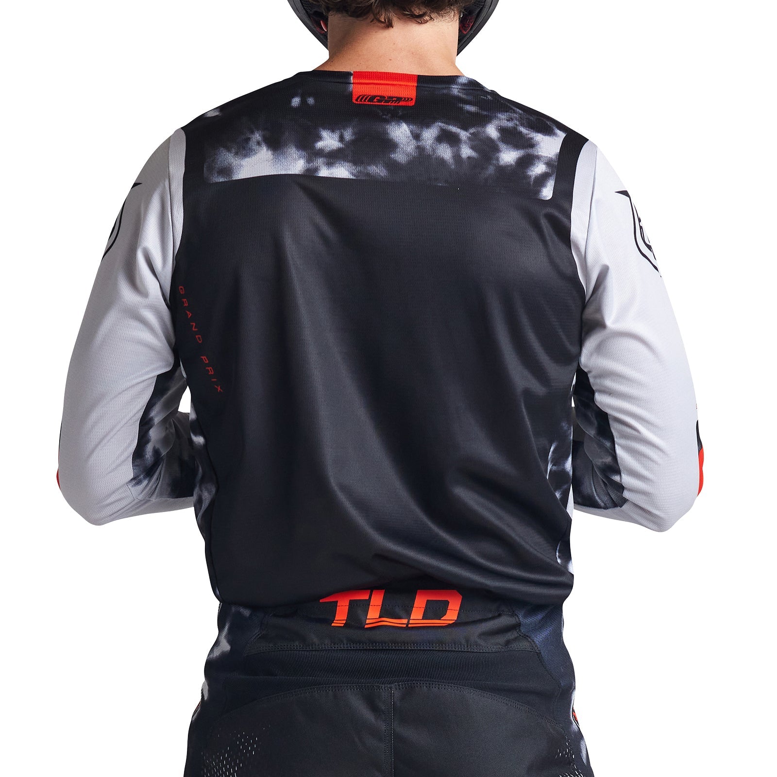 Maillot Troy Lee Designs GP Astro MX Enduro: Rendimiento Superior Gris Naranja