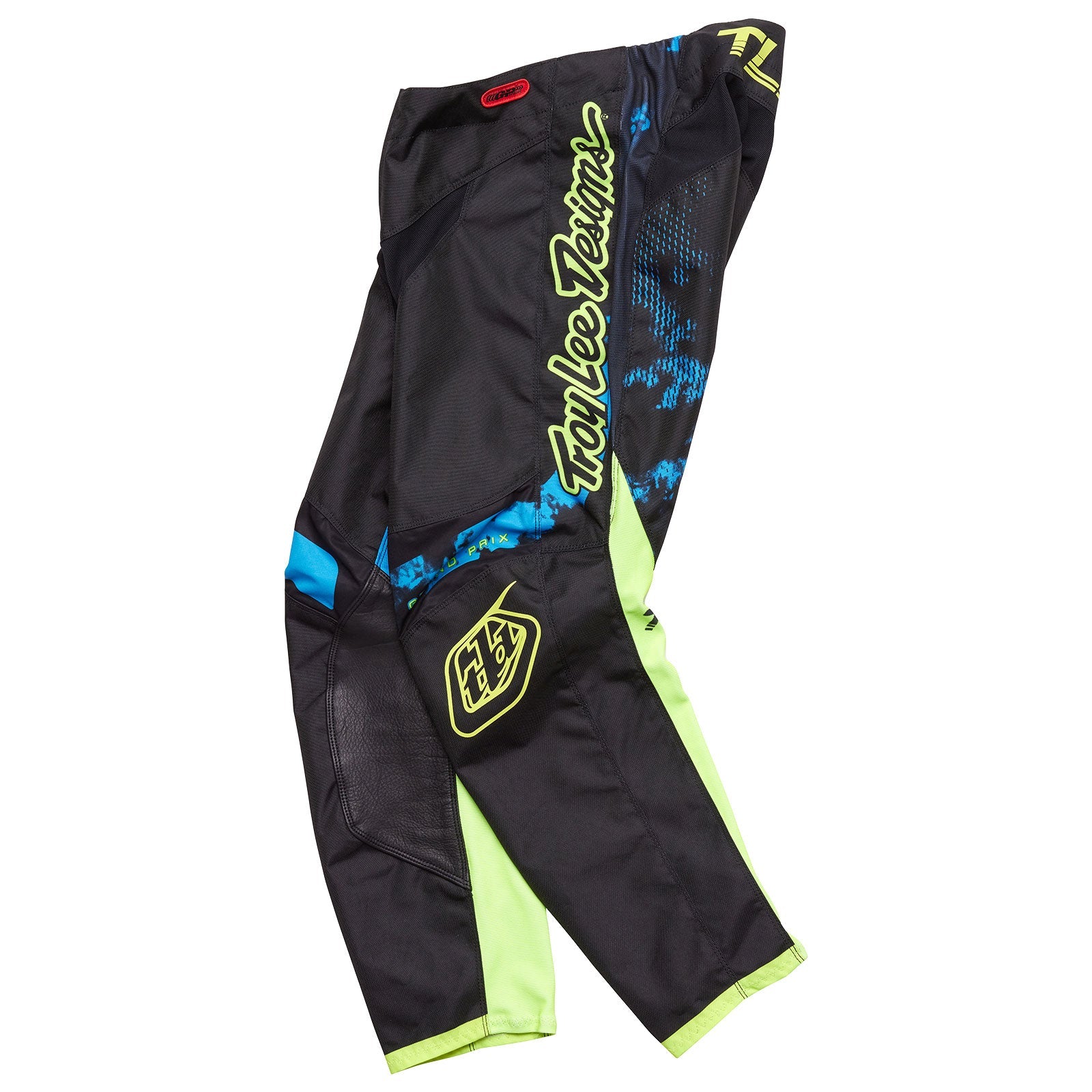 Pantalón Troy Lee Designs GP Astro Negro Amarillo: Versátil, Duradero para Motocross Enduro