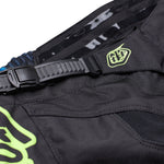 Pantalón Troy Lee Designs GP Astro Negro Amarillo: Versátil, Duradero para Motocross Enduro