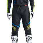 Pantalón Troy Lee Designs GP Astro Negro Amarillo: Versátil, Duradero para Motocross Enduro