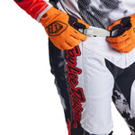 Pantalones Troy Lee Designs GP Astro Gris Naranja: Rendimiento y Durabilidad Motocross