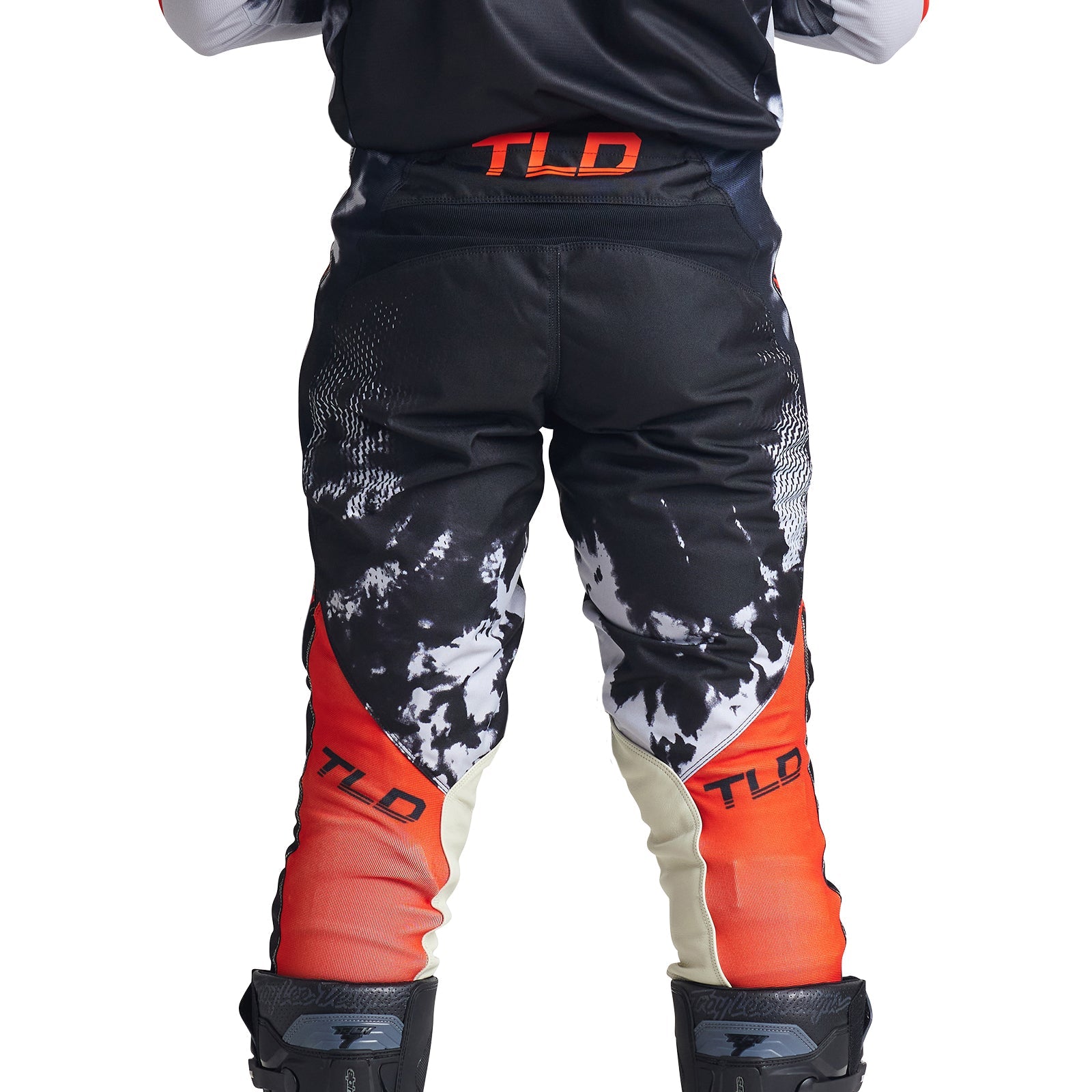 Pantalones Troy Lee Designs GP Astro Gris Naranja: Rendimiento y Durabilidad Motocross