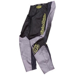 Pantalón Motocross Troy Lee Designs GP Icon Negro/Gris: Máximo Rendimiento y Protección