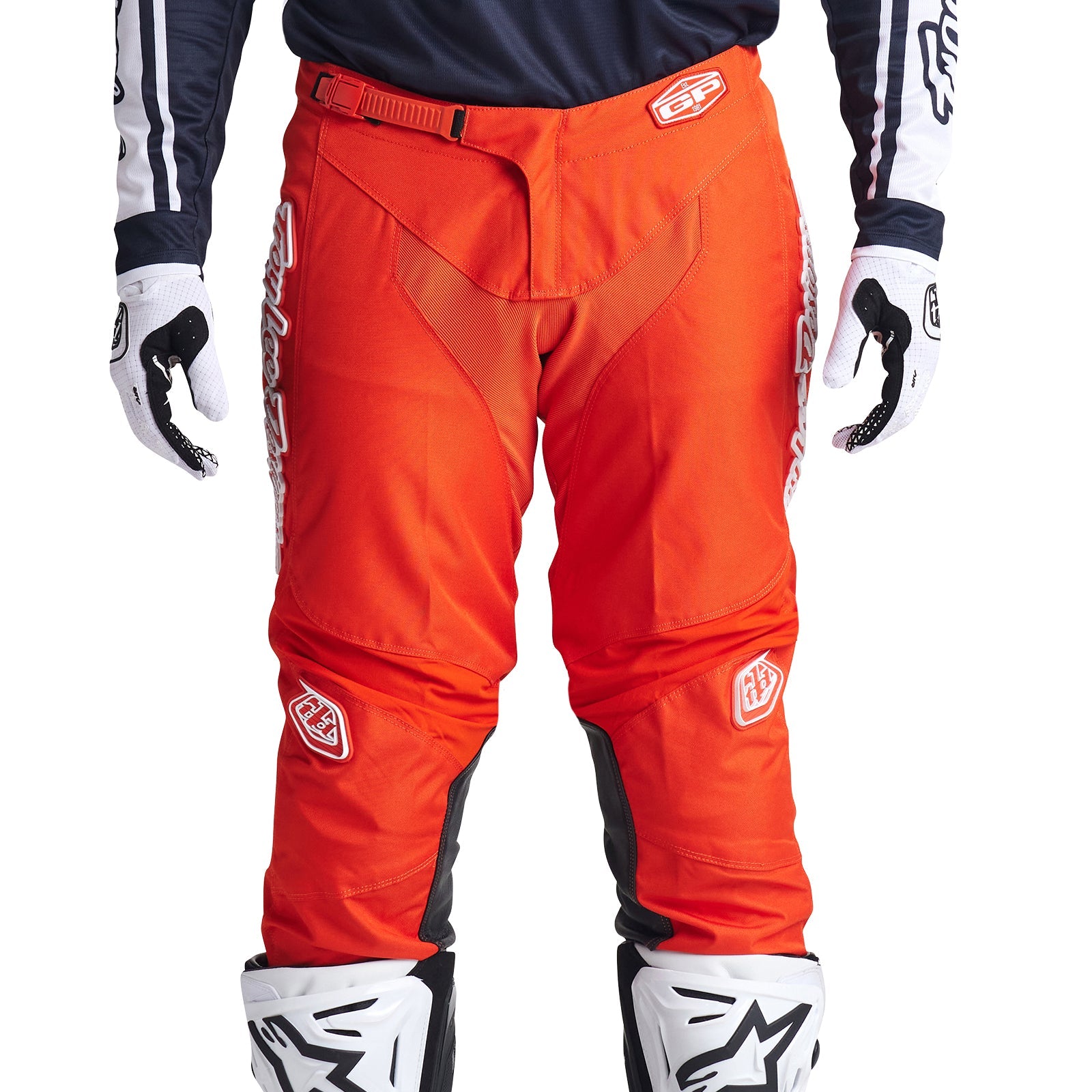Pantalón de Motocross Troy Lee Designs GP Mono Naranja: Rendimiento, Durabilidad y Ajuste Óptimo