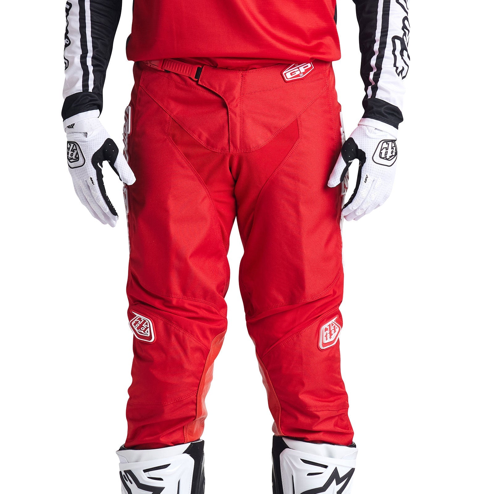 Pantalón Troy Lee Designs GP Mono Rojo: Rendimiento Superior para Motocross y Enduro
