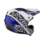 Casco Troy Lee Designs GP Slice Azul: Protección Ligera, Rendimiento Superior para Off-Road