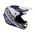 Casco Troy Lee Designs GP Slice Azul: Protección Ligera, Rendimiento Superior para Off-Road