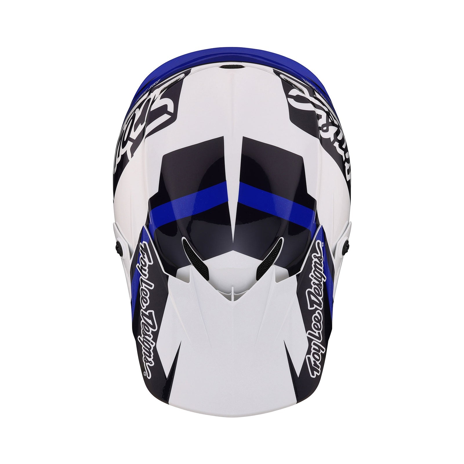 Casco Troy Lee Designs GP Slice Azul: Protección Ligera, Rendimiento Superior para Off-Road
