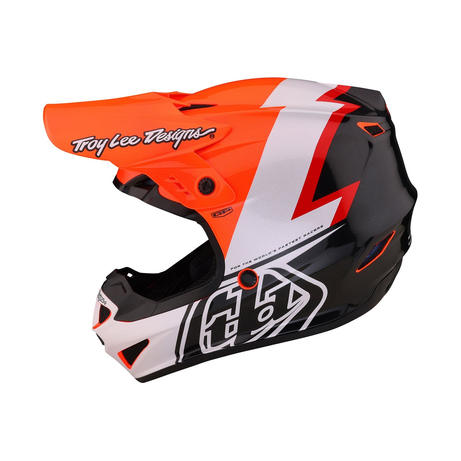 Casco TLD GP Volt Naranja: Protección Ligera, Confort Avanzado para Motocross y Off-Road