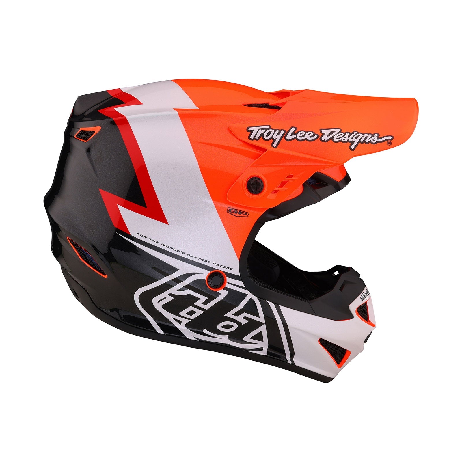 Casco TLD GP Volt Naranja: Protección Ligera, Confort Avanzado para Motocross y Off-Road