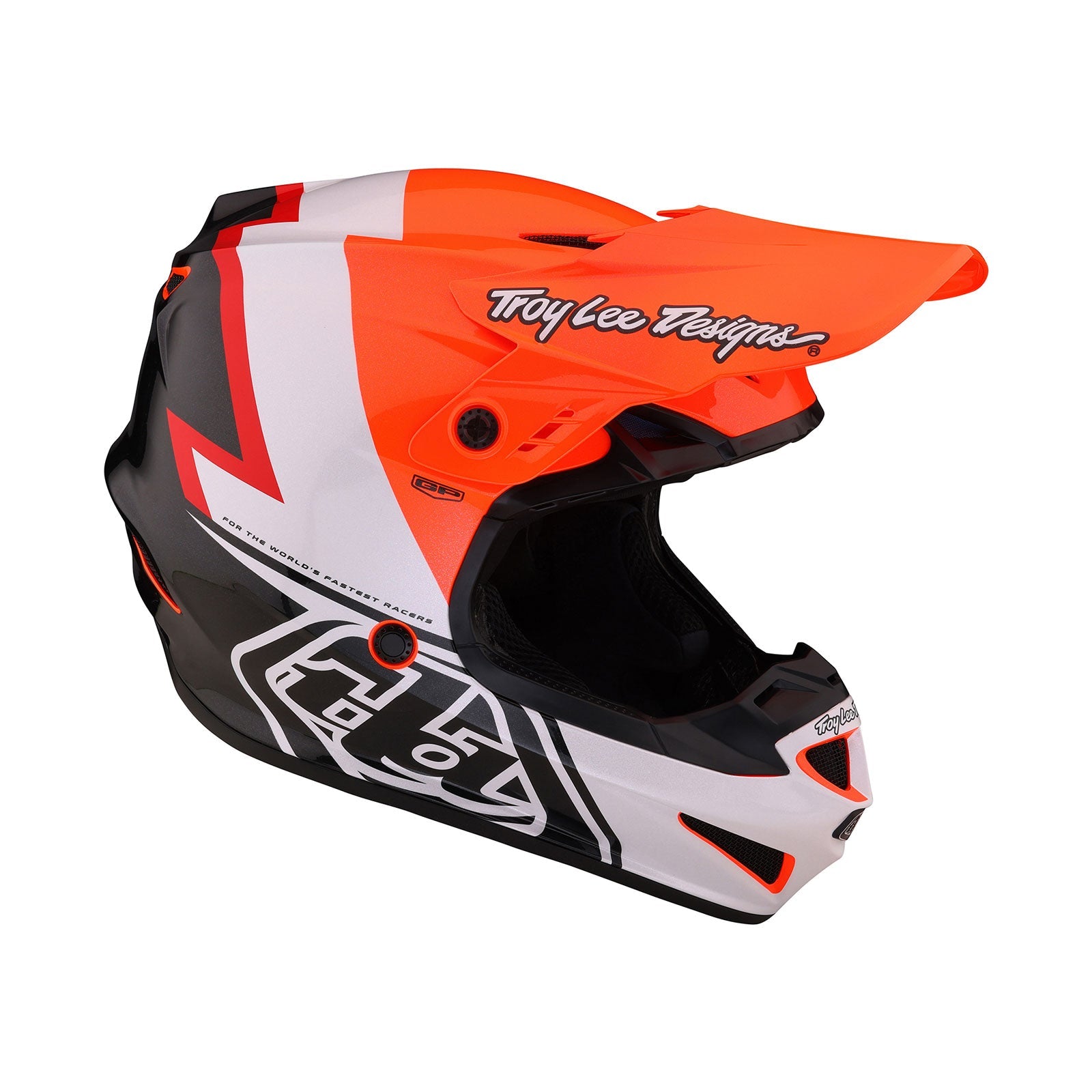 Casco TLD GP Volt Naranja: Protección Ligera, Confort Avanzado para Motocross y Off-Road