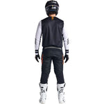 Maillot Troy Lee Designs Scout GP Ride On Negro/Blanco: Rendimiento Ventilado Moto Enduro