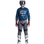 Maillot Troy Lee Designs Scout GP Transpirable Azul Pizarra Moto Enduro