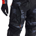 Pantalón Troy Lee Designs Scout GP Cepillado Camuflaje Negro Motocross Enduro