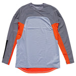 Maillot Troy Lee Designs Scout SE Systems Moto Off-Road Transpirable Gris/Naranja Neón