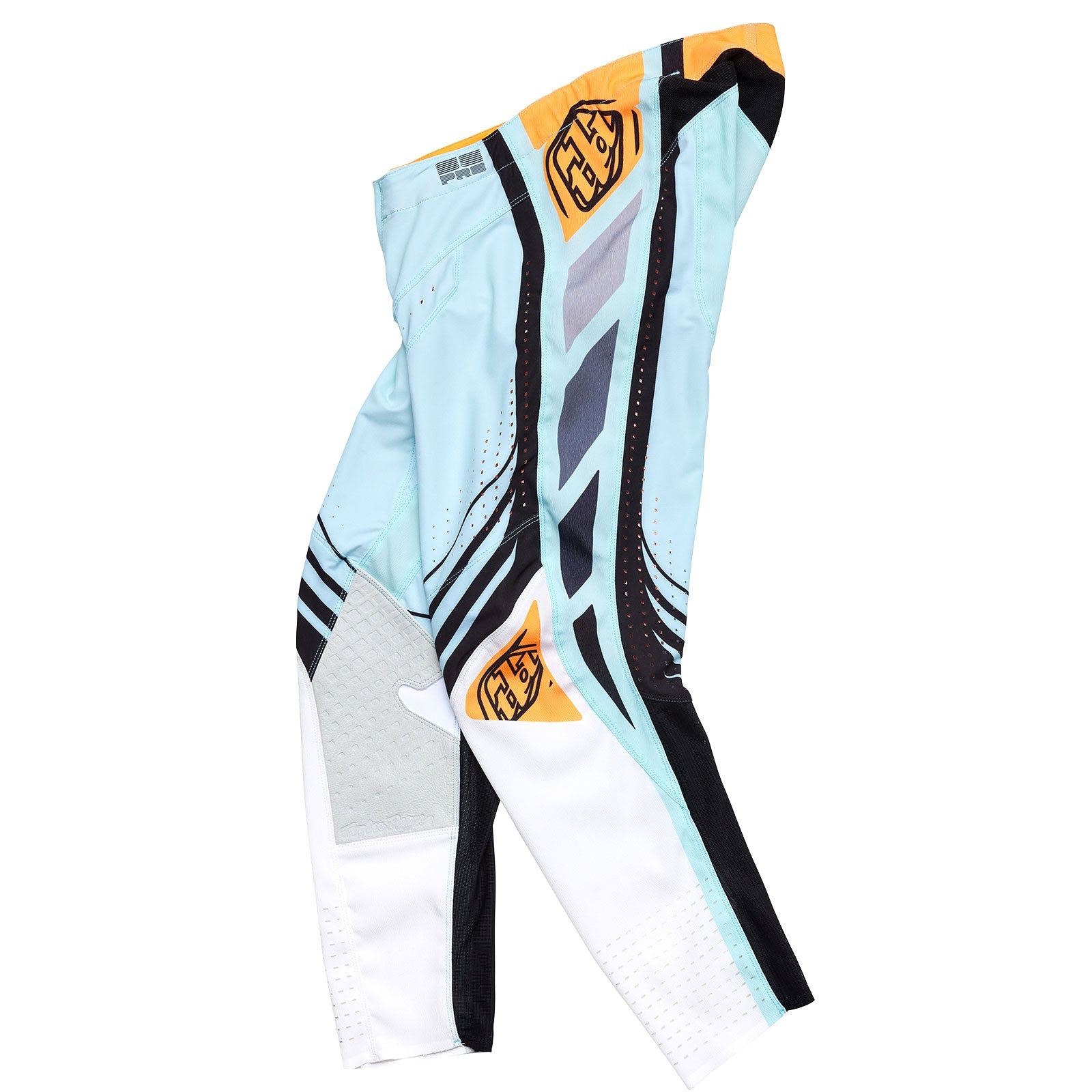 Pantalón Motocross Troy Lee Designs SE Pro Wavez Aqua Blanqueado Rendimiento Superior